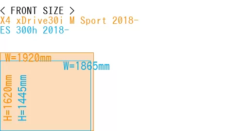 #X4 xDrive30i M Sport 2018- + ES 300h 2018-